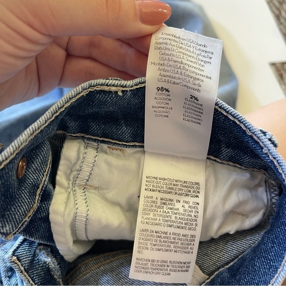 Mother Denim Hustler Ankle Fray in Smoke’ Em - Picture 10 of 13